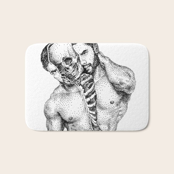 Split Spooky NOODDOOD Bath Mat Gallery Image 1