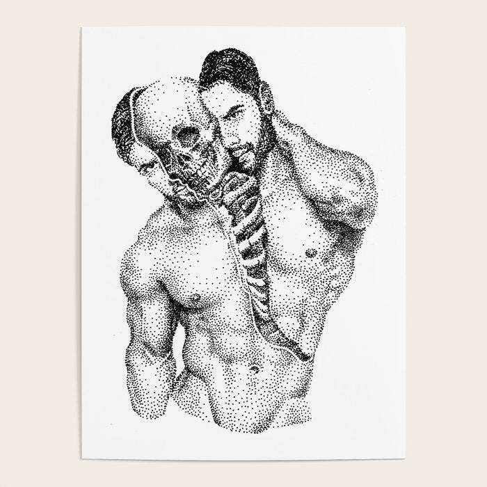 Split Spooky NOODDOOD Poster