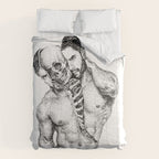 Split Spooky NOODDOOD Comforter Gallery Image 6