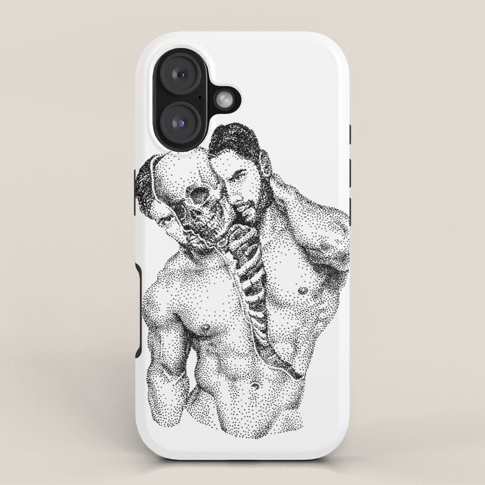 Split Spooky NOODDOOD iPhone Case Gallery Image 1