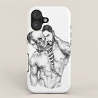 Split Spooky NOODDOOD iPhone Case Gallery Image 1