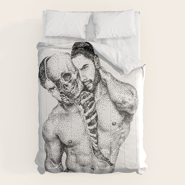 Split Spooky NOODDOOD Comforter Gallery Image 1