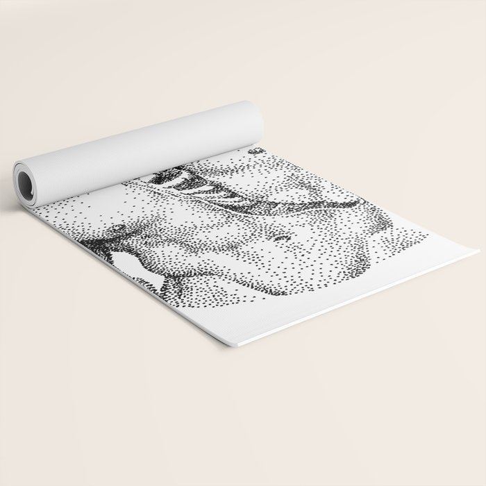 Split Spooky NOODDOOD Yoga Mat Gallery Image 2