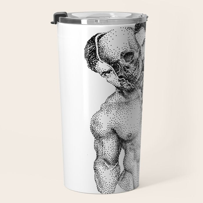 Split Spooky NOODDOOD Travel Mug Gallery Image 3