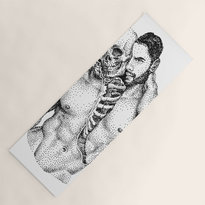 Split Spooky NOODDOOD Yoga Mat Gallery Image 1