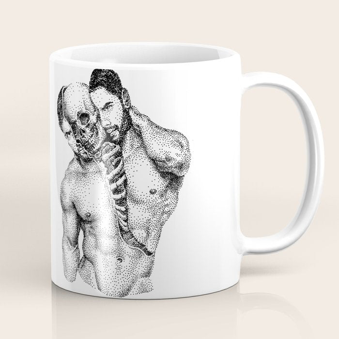 Split Spooky NOODDOOD Coffee Mug Gallery Image 1