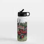 International Harvester Farmall 240 Red Tractor McCormick Deering Water Bottle Gallery Image 1