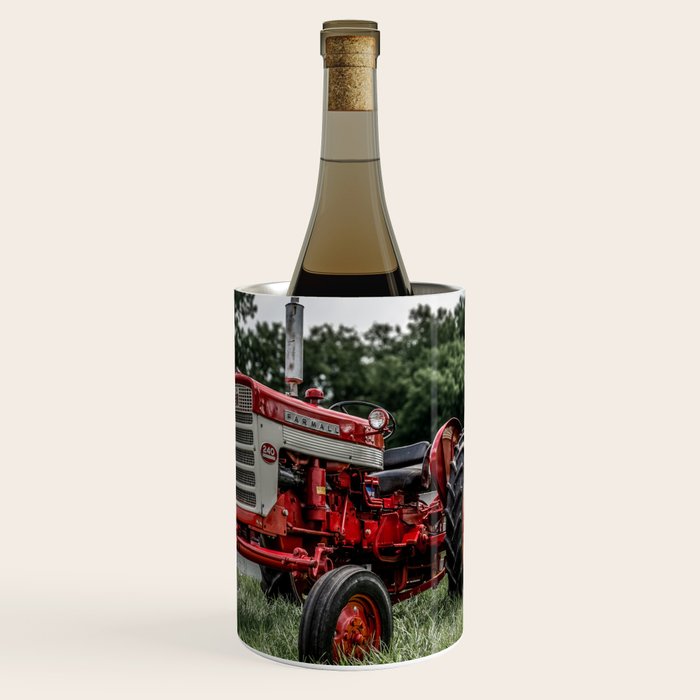 International Harvester Farmall 240 Red Tractor McCormick Deering Wine Chiller Gallery Image 1