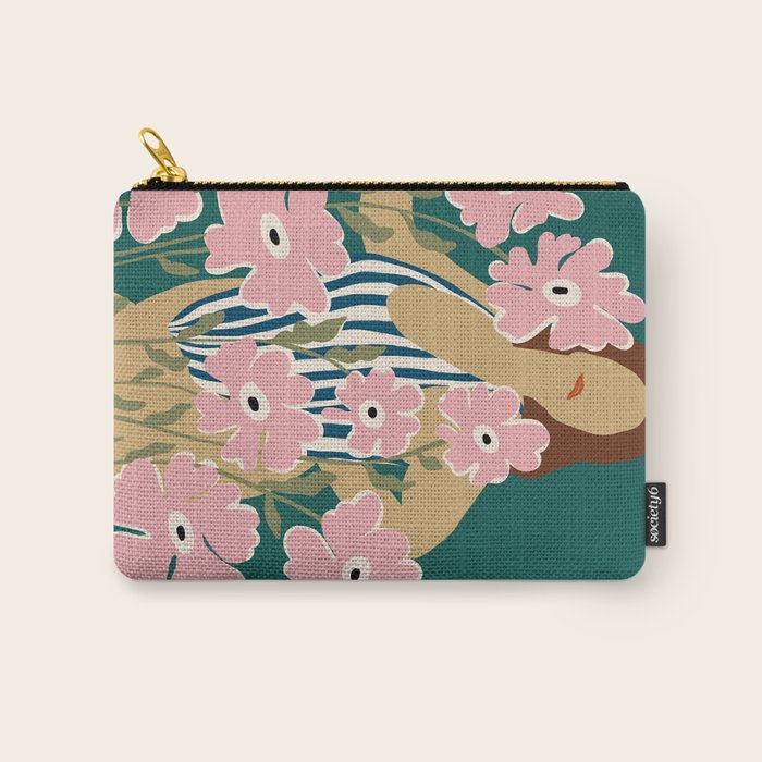FLORAL FAT FUN FFF Carry All Pouch Gallery Image 1