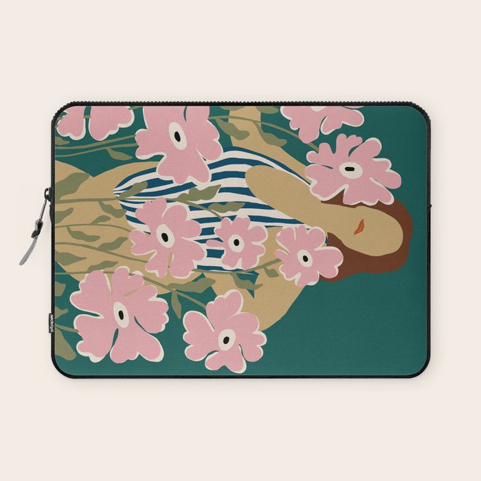 FLORAL FAT FUN FFF Laptop Sleeve Gallery Image 1