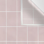 Grid (Light Pink) Wall Tapestry Gallery Image 3