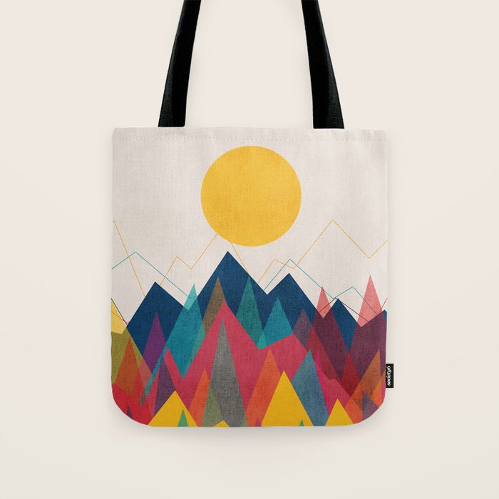 Uphill Battle Tote Bag Gallery Image 1