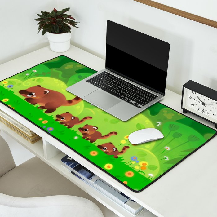 Coati family Desk Mat Gallery Image 2