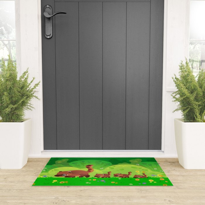 Coati family Welcome Mat Gallery Image 3
