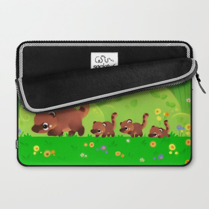 Coati family Laptop Sleeve Gallery Image 2