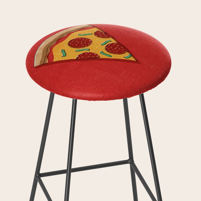 FAST FOOD / Pizza Stool Gallery Image 2