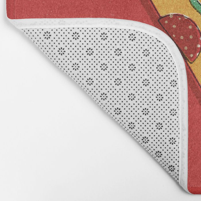 FAST FOOD / Pizza Bath Mat Gallery Image 2