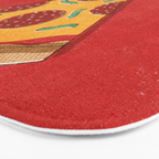 FAST FOOD / Pizza Bath Mat Gallery Image 3
