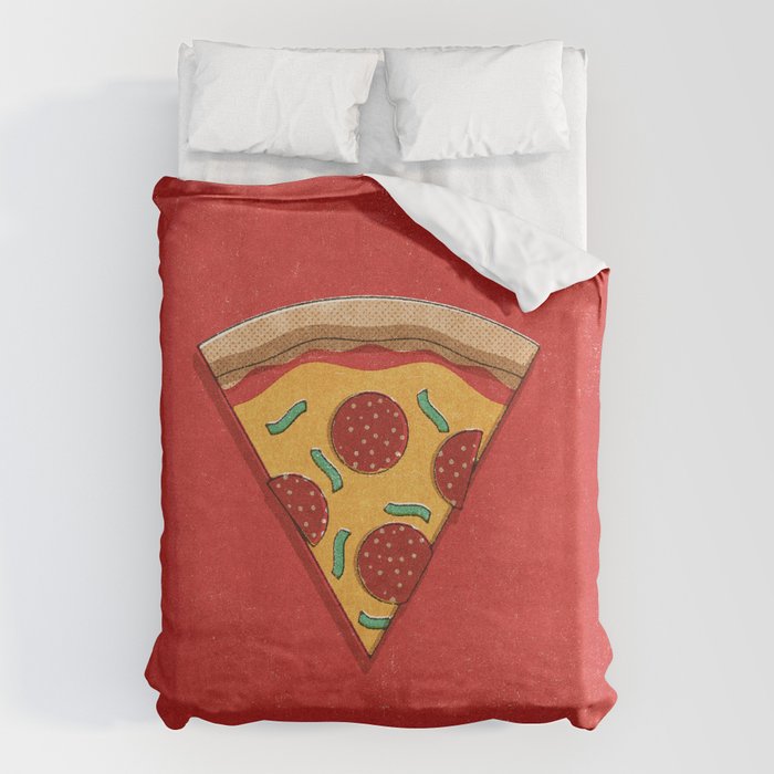 FAST FOOD / Pizza Duvet Cover Gallery Image 1