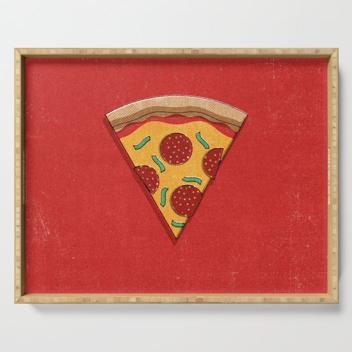 FAST FOOD / Pizza Serving Tray Gallery Image 1