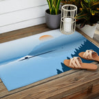 Misty Submarine Outdoor Rug Gallery Image 2