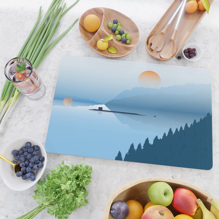Misty Submarine Cutting Board Gallery Image 2