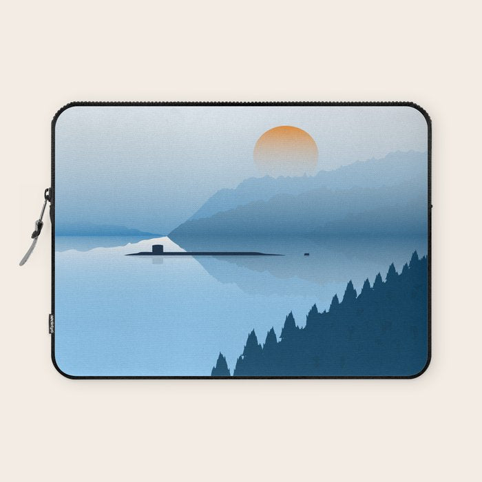 Misty Submarine Laptop Sleeve Gallery Image 1
