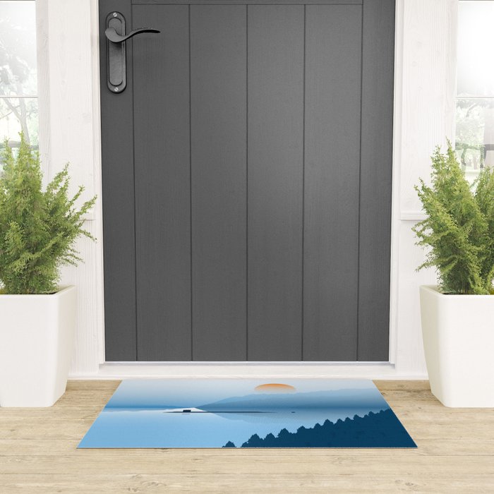 Misty Submarine Welcome Mat Gallery Image 3