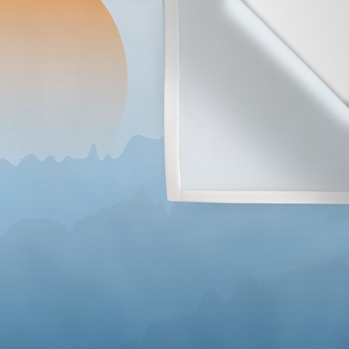 Misty Submarine Wall Tapestry Gallery Image 3