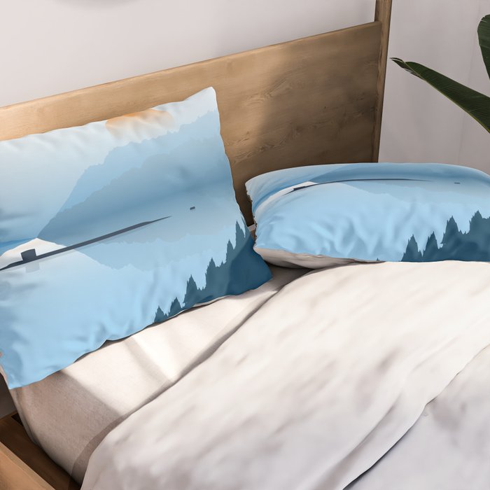 Misty Submarine Pillow Sham Gallery Image 2
