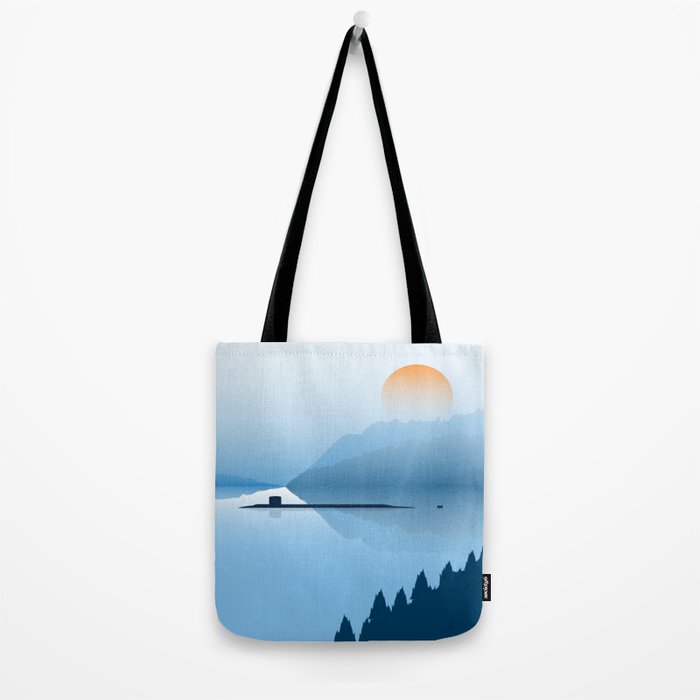 Misty Submarine Tote Bag Gallery Image 2