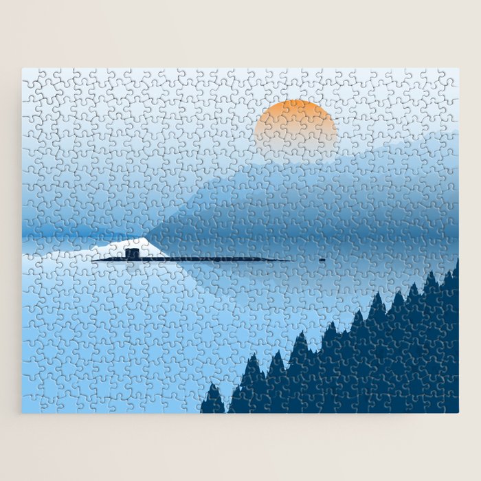 Misty Submarine Jigsaw Puzzle Gallery Image 1