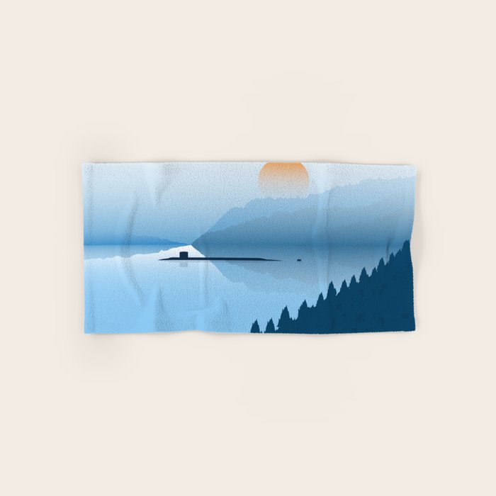 Misty Submarine Bath Towel Gallery Image 1