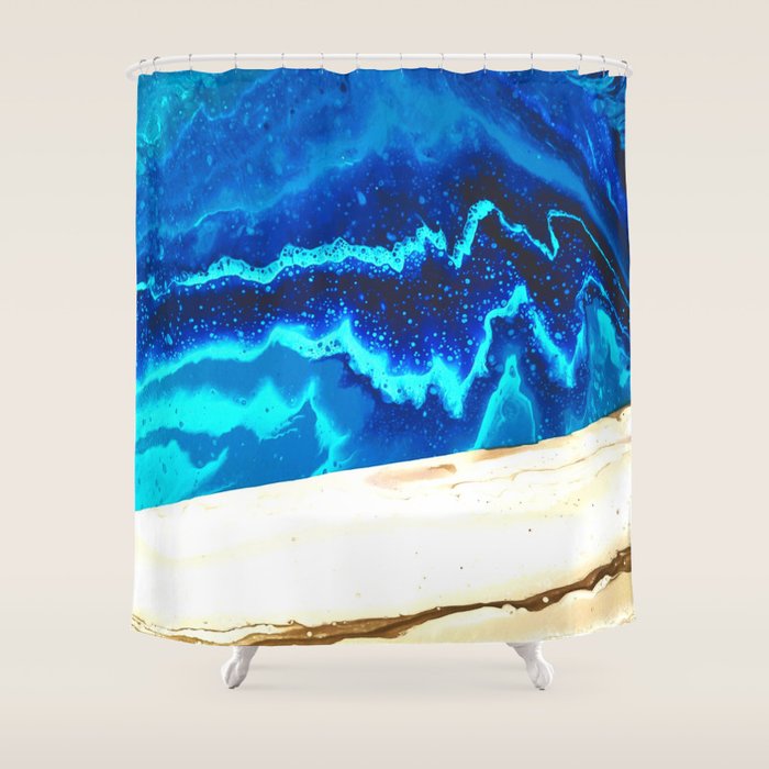 Watch the Bay Shower Curtain Gallery Image 1