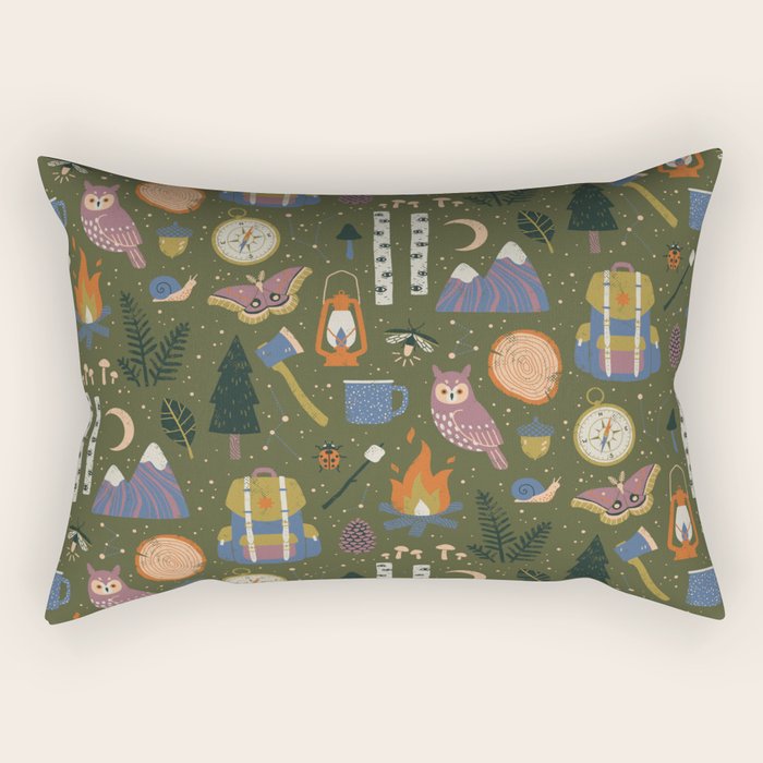 Into the Woods Rectangular Pillow Gallery Image 2