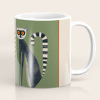 Striped Lemurs Coffee Mug Gallery Image 1