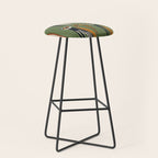 Striped Lemurs Stool Gallery Image 1