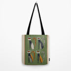 Striped Lemurs Tote Bag Gallery Image 2