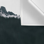 Mount Rainier Reflections Wall Tapestry Gallery Image 3
