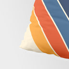 Colorful V Shape Retro Stripes Chilseongsin Pillow Sham Gallery Image 4