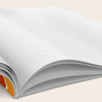 Colorful V Shape Retro Stripes Chilseongsin Notebook Gallery Image 2