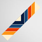 Colorful V Shape Retro Stripes Chilseongsin Table Runner Gallery Image 3