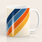 Colorful V Shape Retro Stripes Chilseongsin Coffee Mug Gallery Image 1