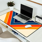 Colorful V Shape Retro Stripes Chilseongsin Desk Mat Gallery Image 2