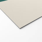 Teal Mustard Gray Art Welcome Mat Gallery Image 2