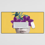 Floral Portrait 2 Desk Mat Gallery Image 1