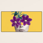 Floral Portrait 2 Desk Mat Gallery Image 3