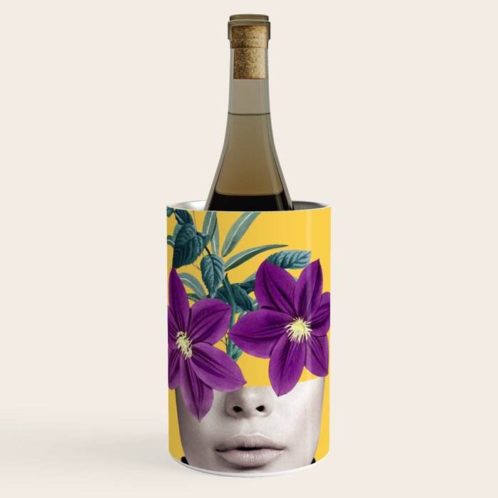 Floral Portrait 2 Wine Chiller Gallery Image 1