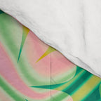 Retro Daisy Tie Dye Pattern Comforter Gallery Image 4