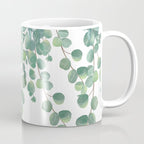 Decorative Eucalyptus Leaves Coffee Mug Gallery Image 1